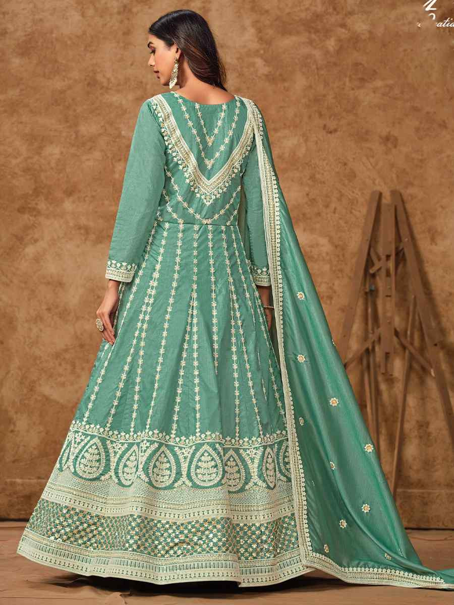 Blue Dolla Slik Embroidered Festival Casual Gown