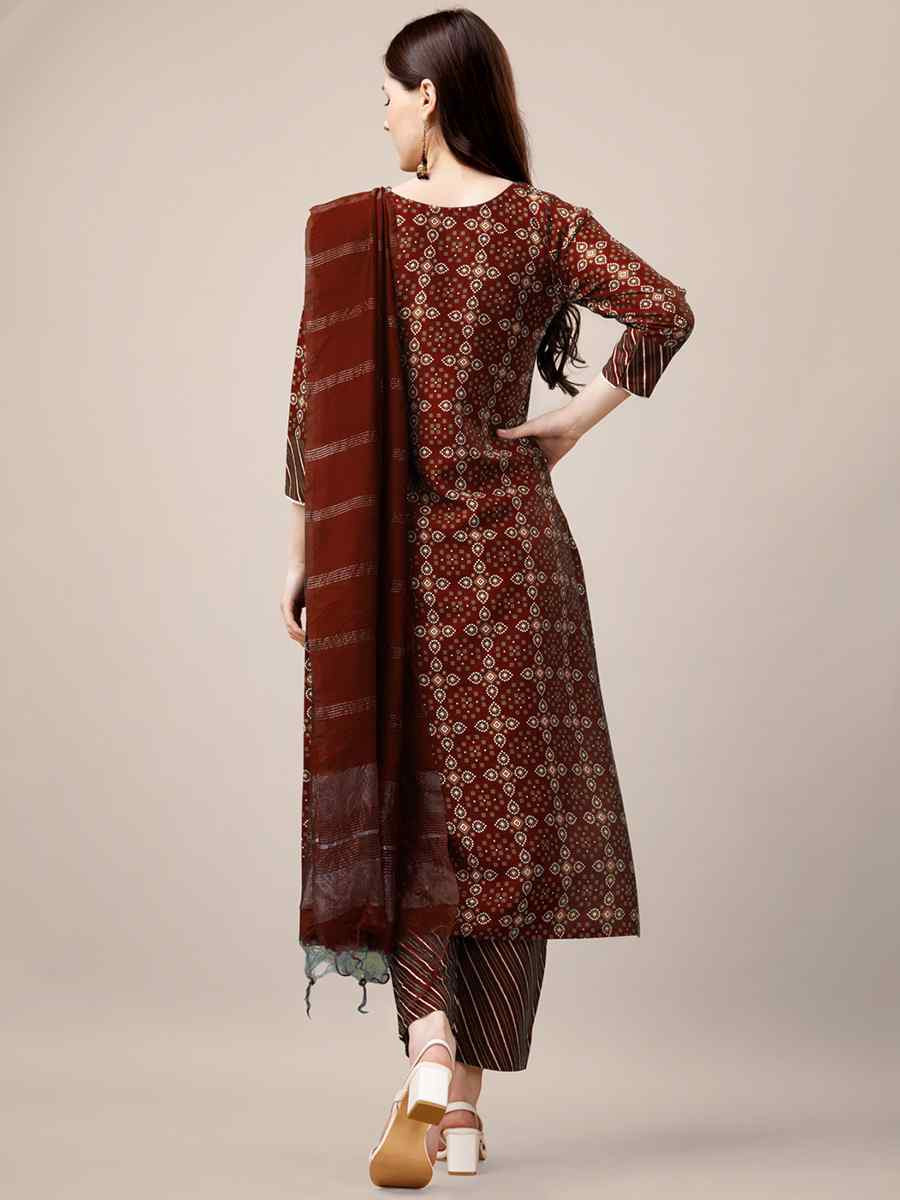 Maroon Rayon Embroidered Festival Wedding Ready Pant Salwar Kameez