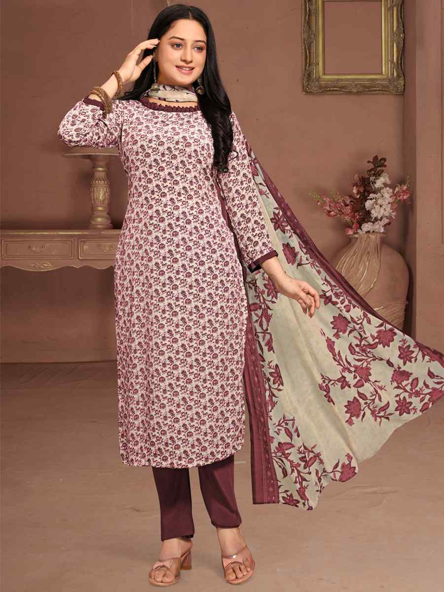 Multi Crepe Printed Casual Festival Pant Salwar Kameez