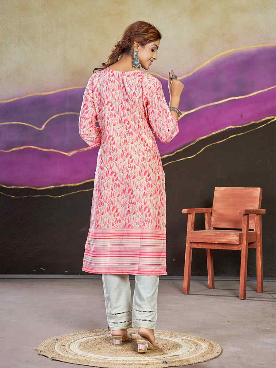 Multi Polycotton Printed Festival Casual Kurti