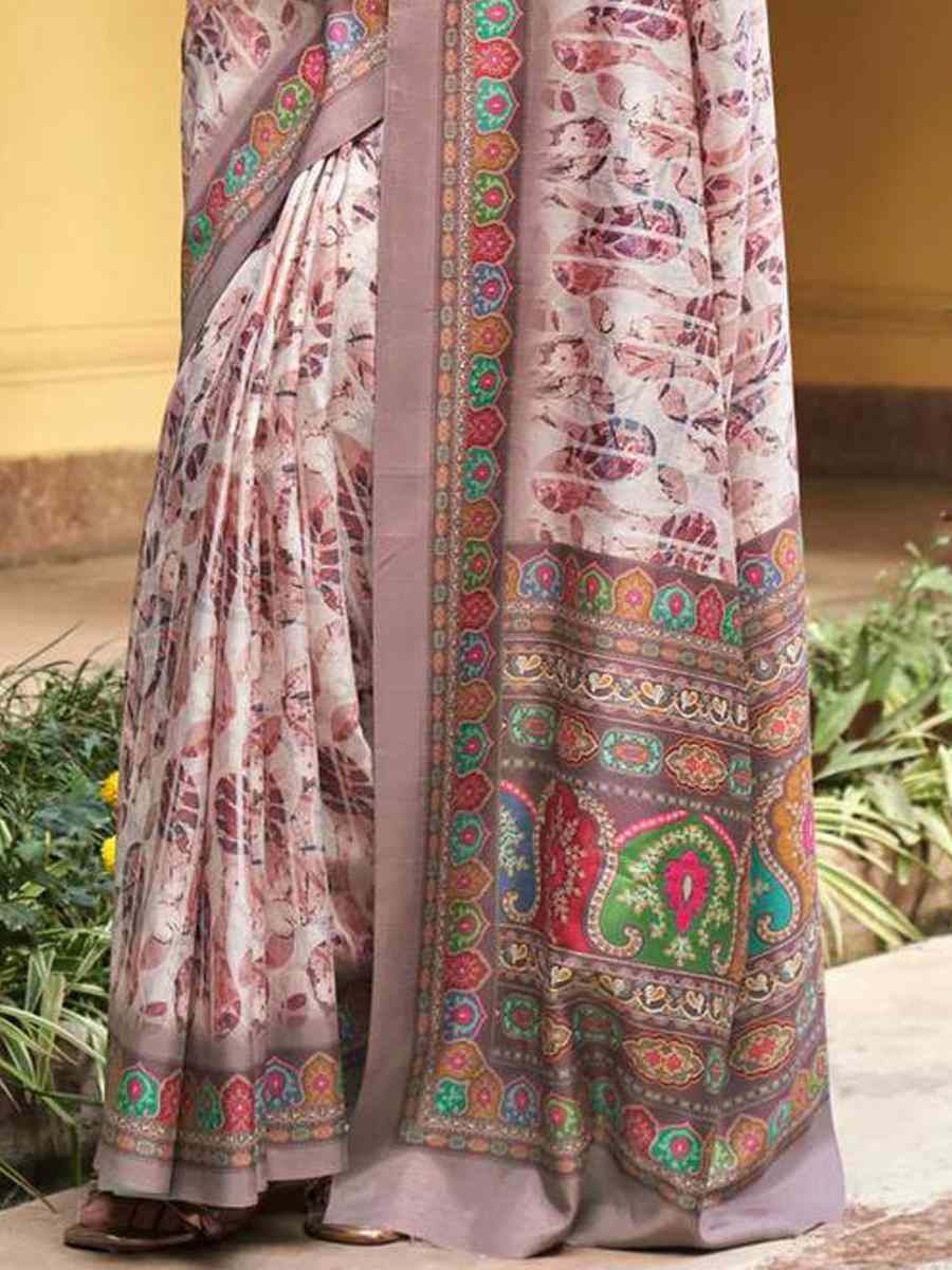 Multi Premium Soft Silk Handwoven Festival Casual Classic Style Saree