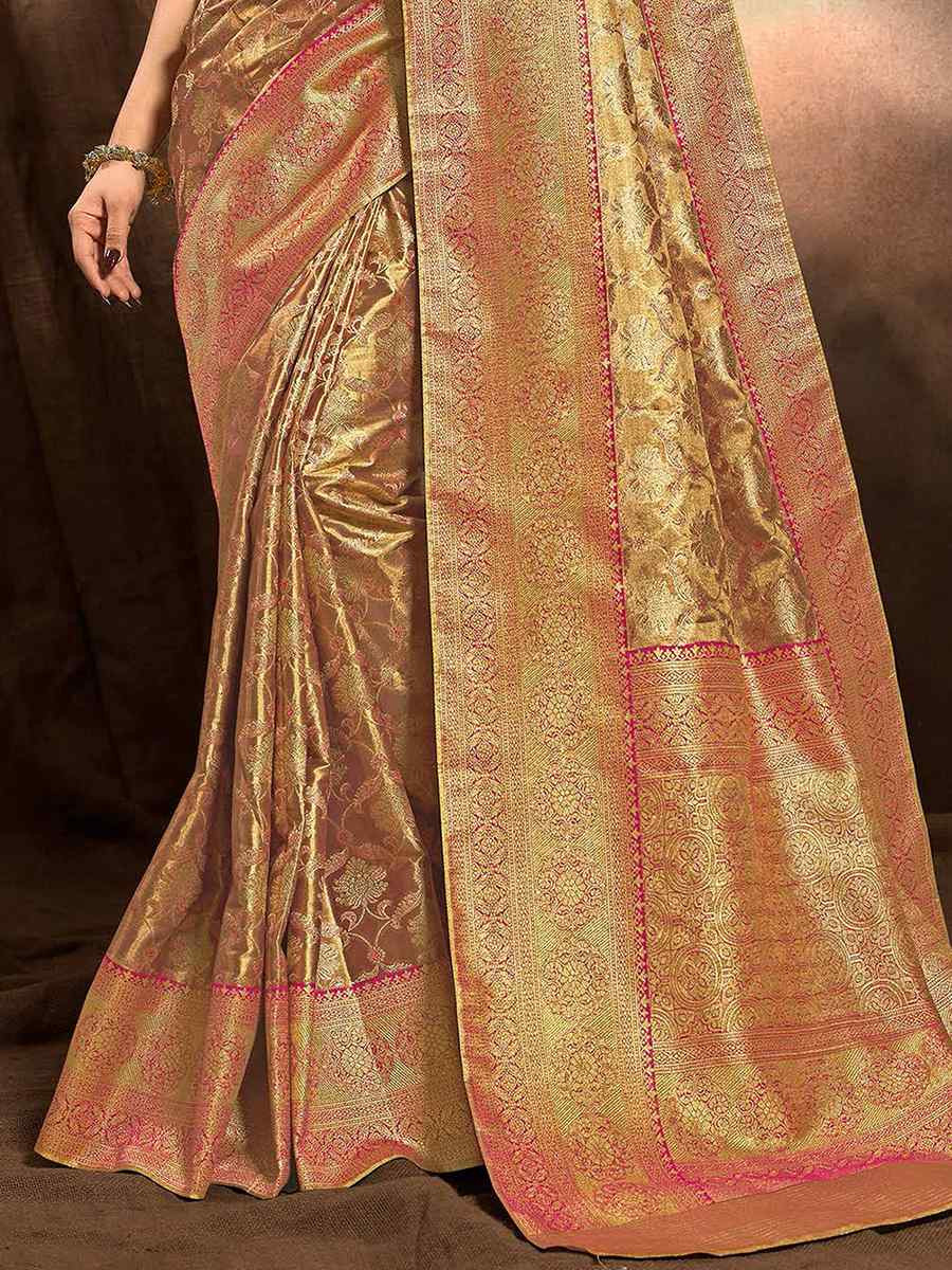 Multi Silk Handwoven Festival Wedding Heavy Border Saree