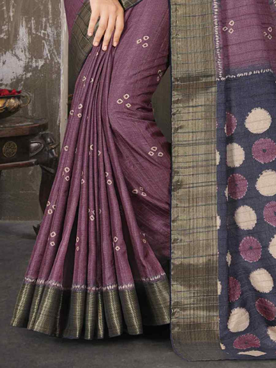 Multi Soft Lenny Heavy Base Printed Festival Casual Contemporary Saree