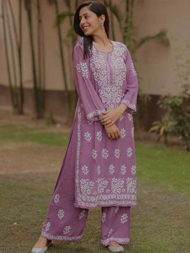 Onian Rayon Embroidered Festival Casual Ready Pant Salwar Kameez