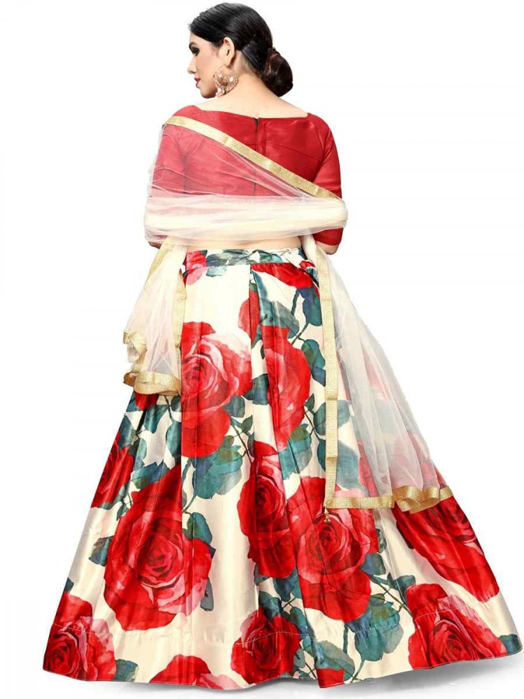 Sabyasachi white and red floral lehenga..Amazing! | Indian bridal dress,  Indian bridal wear, Pakistani dresses