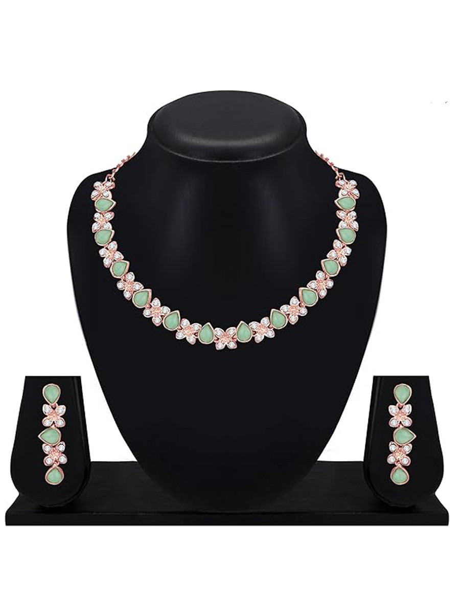 Pista Alloy Festival Wear Kundan Necklace