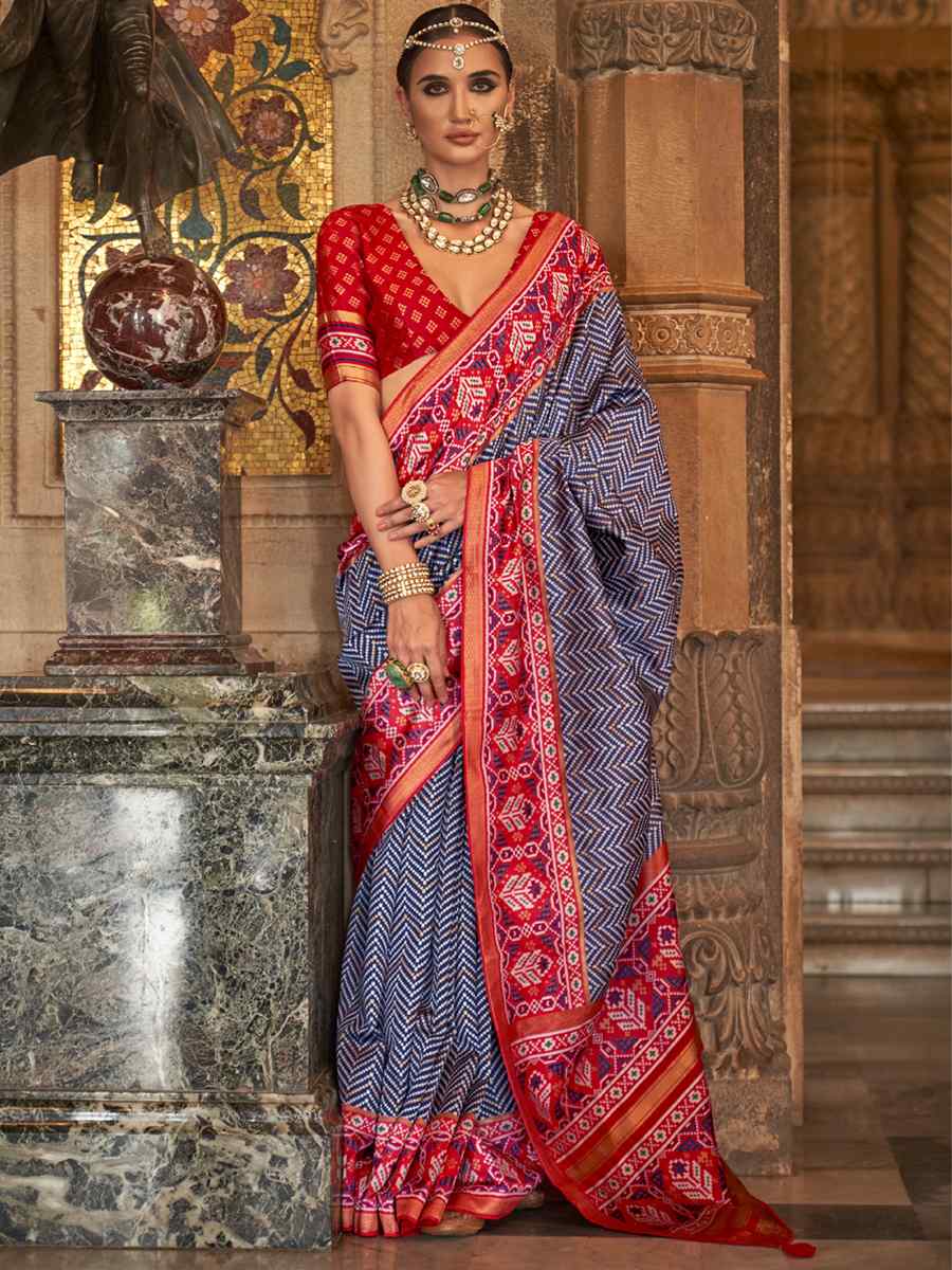 Purple Soft Silk Handwoven Casual Festival Heavy Border Saree