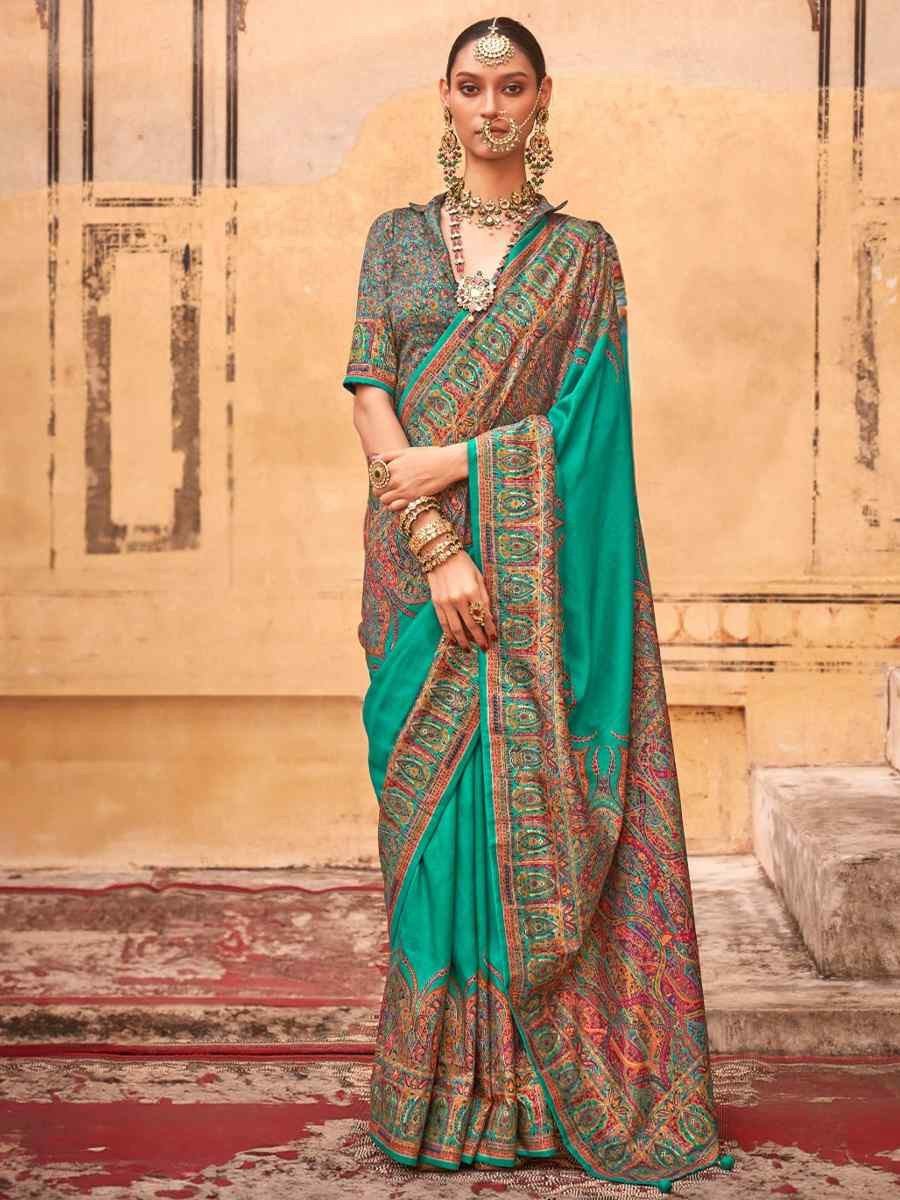 Rama PV Silk Printed Casual Festival Classic Style Saree