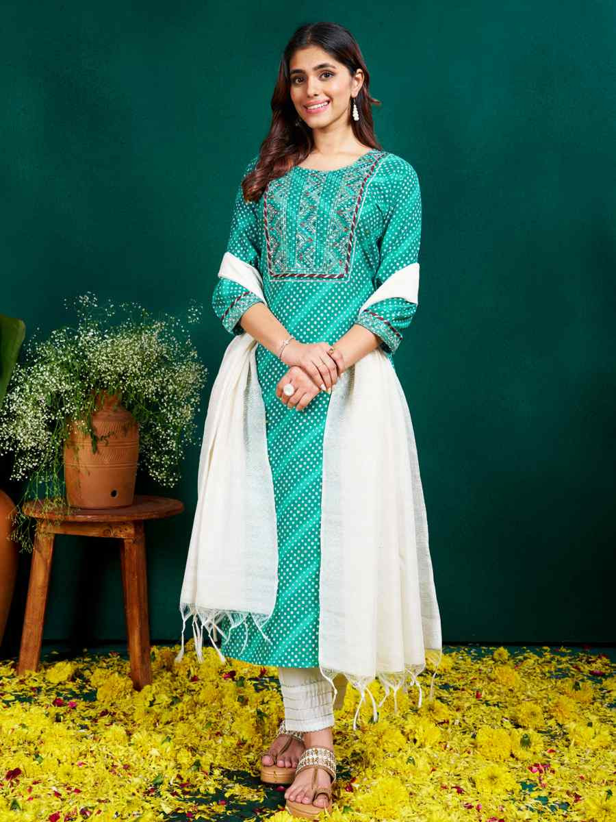 Rama Rayon Printed Festival Casual Pant Salwar Kameez