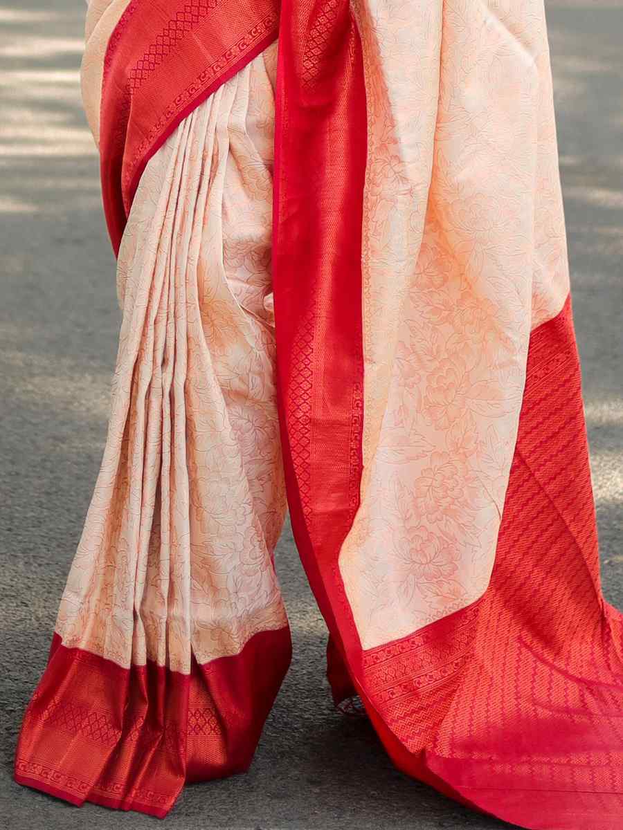 Sky Blue Kubera Pattu Handwoven Wedding Festival Heavy Border Saree